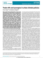 Trade-Offs and Synergies in Urban Climate Policies
