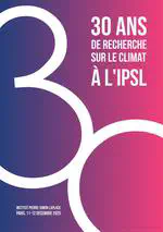 Participation à l'événement des 30 ans de l'IPSL : 30 ans de recherche sur le climat